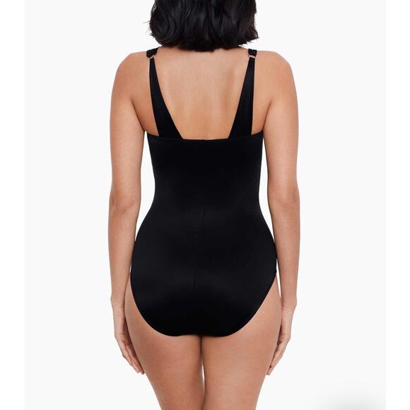 Miraclesuit Miraclesuit Azura One Piece in Black Size 14 - Picture 2 of 7